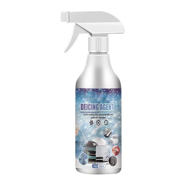 Deicer Spray For Car Windshield Instantly Melts Ice Winter Frost Wiper  Fluid Snow Melting Defrost Liquid Car Window Cleaner For - AliExpress